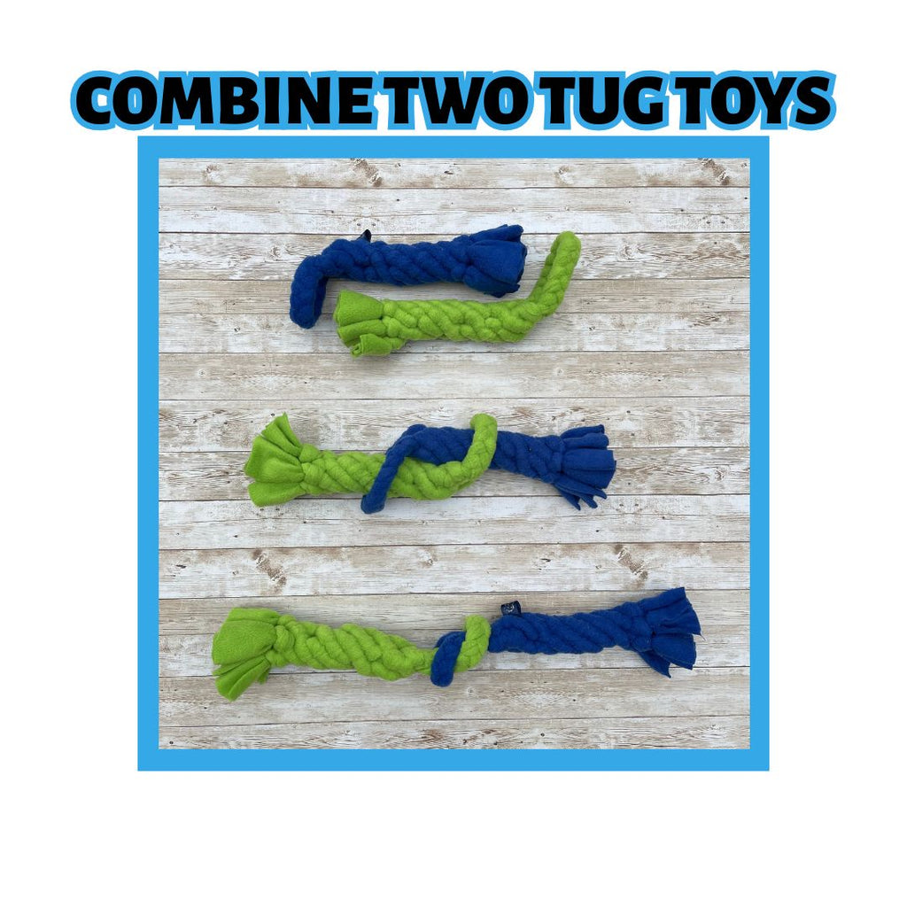 Chelsy’s Toys Patented Fleece Tug Toy – Interactive Dog Tug Toy for Play, Training & Enrichment