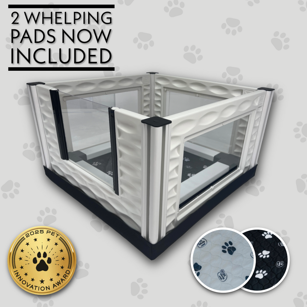 EZclassic Windowed Whelping Box Set w/Rail Assembly